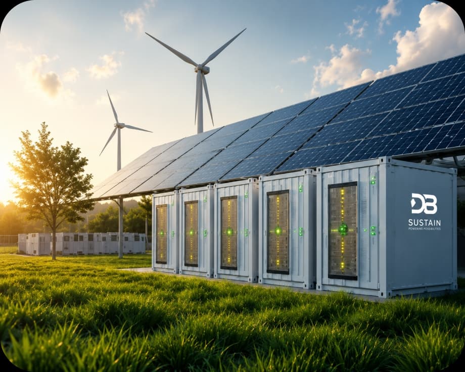 DB Sustain Solar and Battery Storage Facility